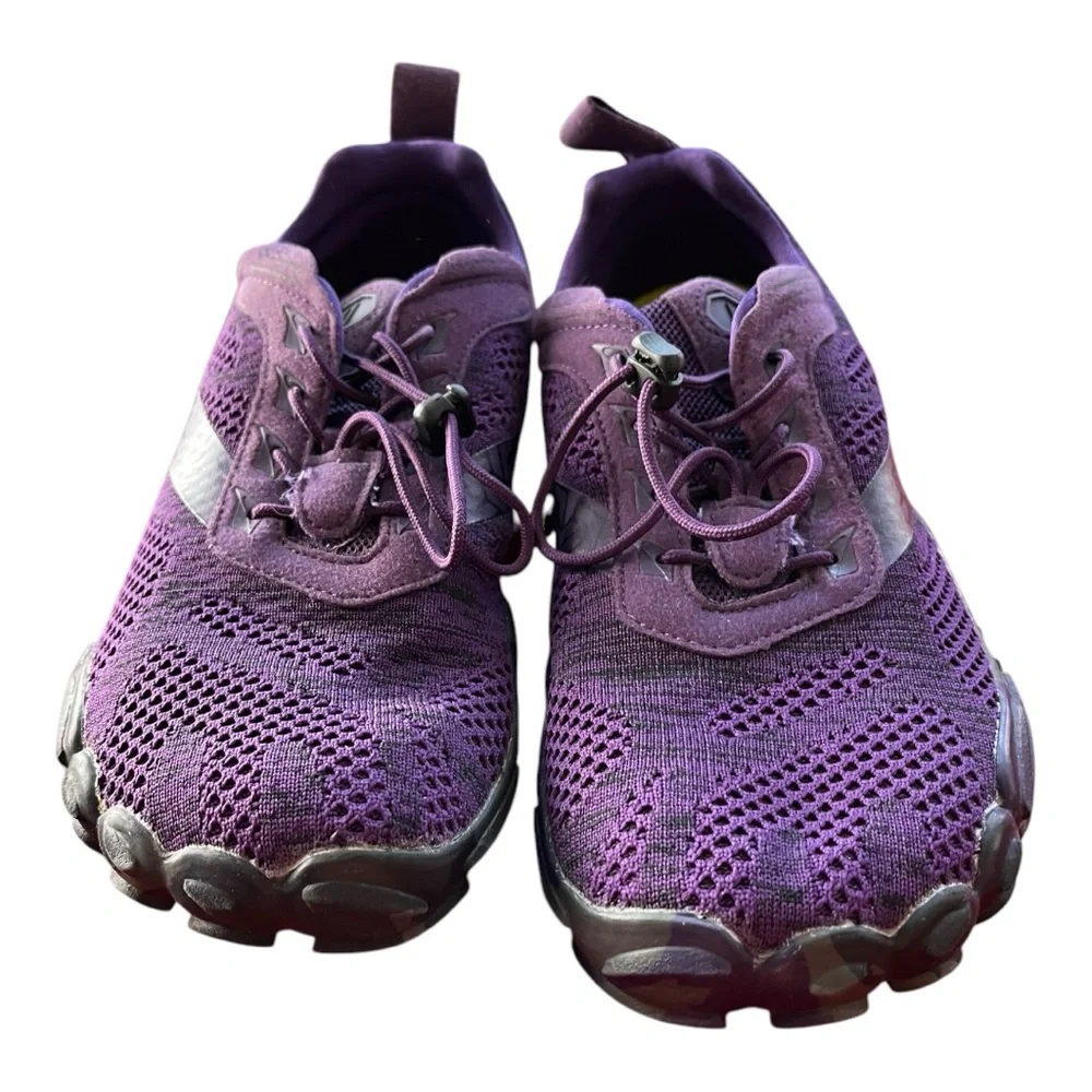 Sports brand purple sneakers